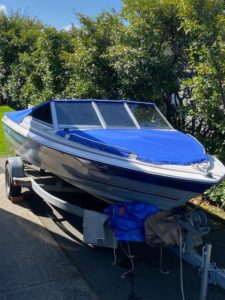 Bayliner new bow rider cover and cockpit cover - Coverall Upholstery